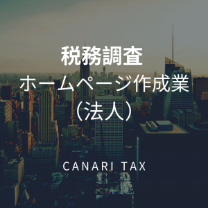 【税務調査対応】ホームページ作成業のケース（法人）